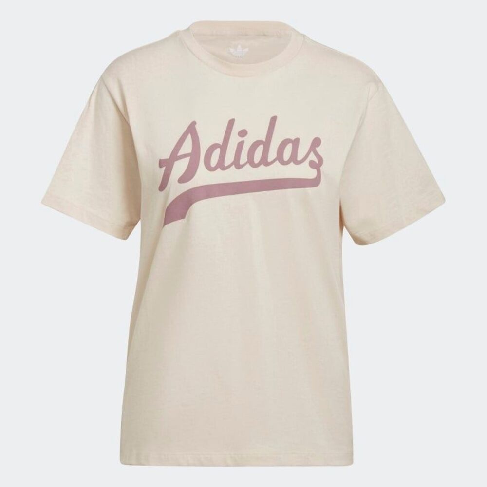 ADIDAS WOMENS MODERN B-BALL TEE SIZE SMALL